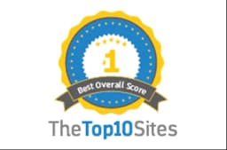 Top 10 Sites badge