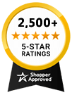 Shopper Approved 250+ Ratings