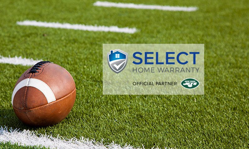 Select Home Warranty Sponsors the NY Jets