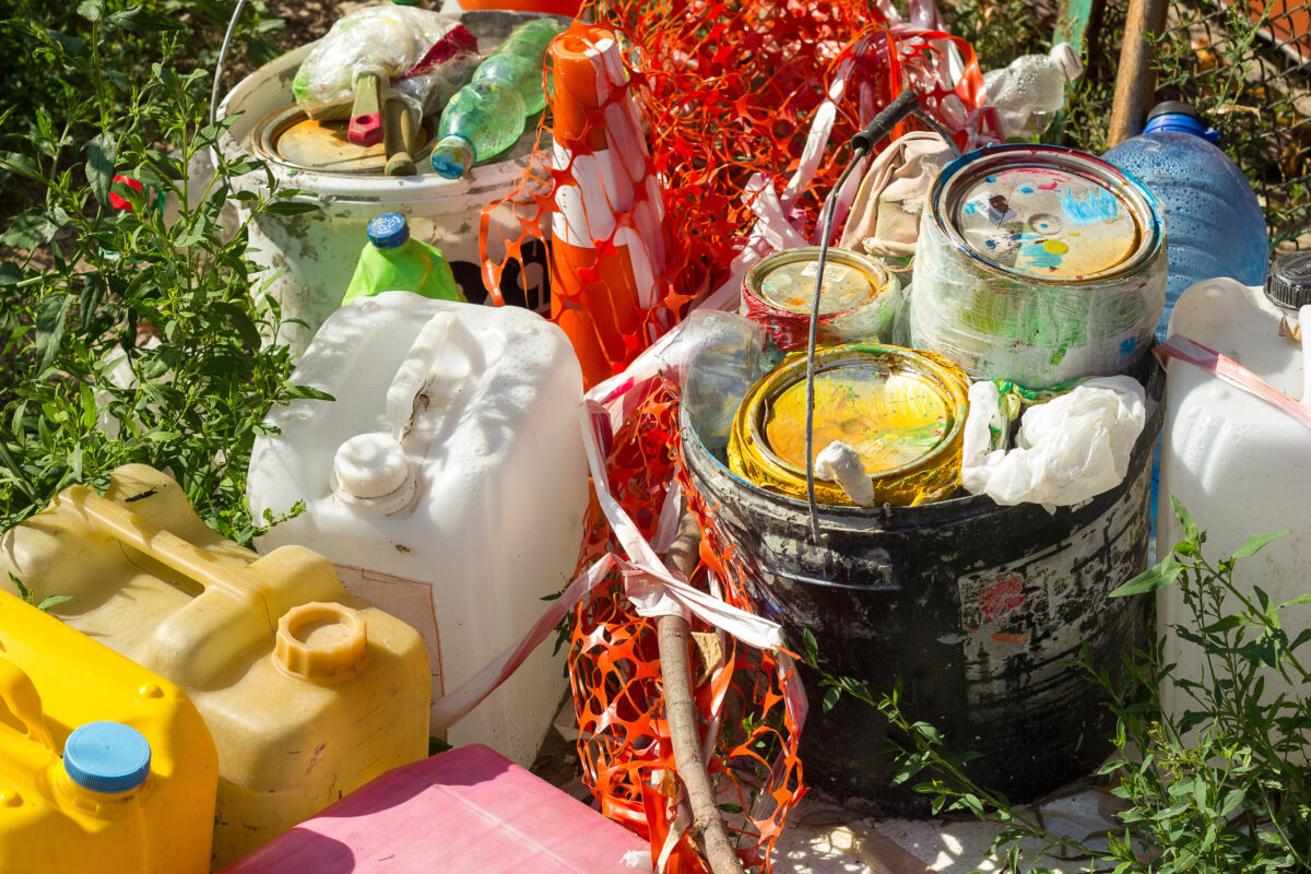 Hazardous household waste and chemicals, including paints. | SHW Blog