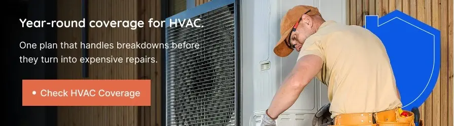 Year round coverage for HVAC.