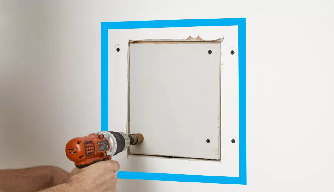 Install the New Drywall Patch 