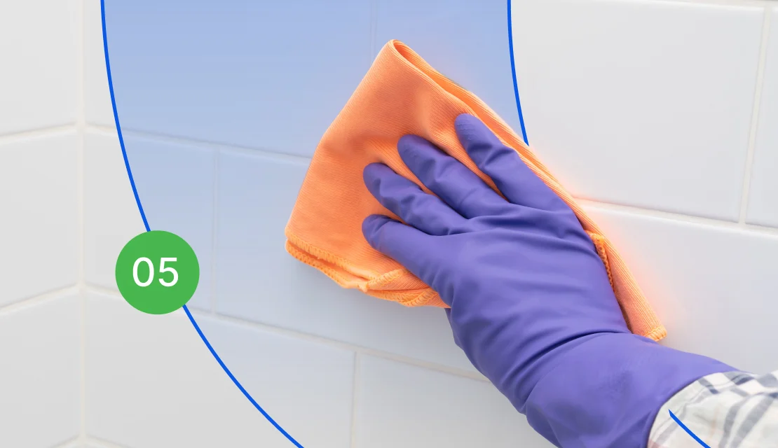 Clean Up After Caulking