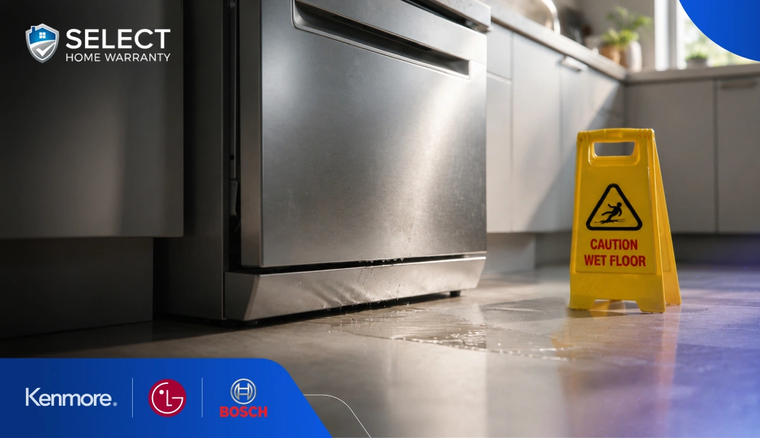 Which Dishwashers Leak Least? A Look at 3 Brands in Our Claims Data